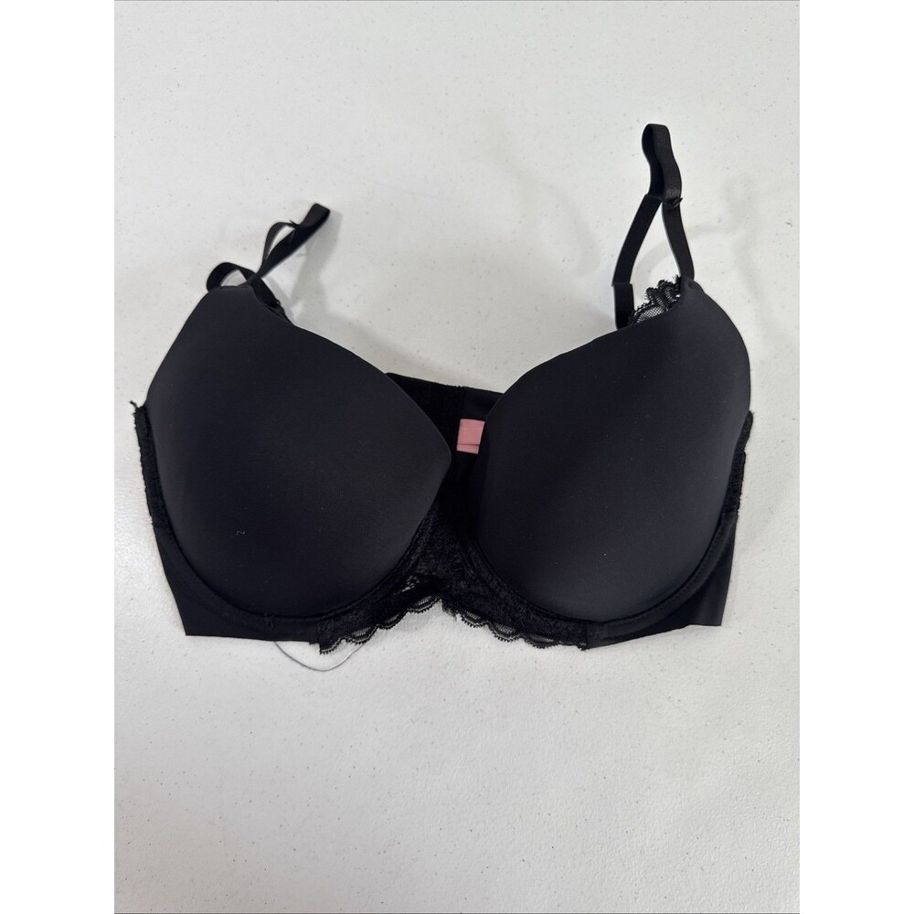 Sophie B Bra Womens 38C Black‎ Coverage Underwire Padded Push Up